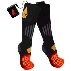 ActionHeat Cotton 3.7V Rechargeable Heated Socks - a world of fashionable women's clothing, including a wide selection of dresses and trendy accessories.> Best Sale