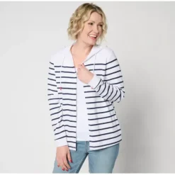 Active Americana Regular French Terry Jacket - a world of fashionable women's clothing, including a wide selection of dresses and trendy accessories.< Fashion