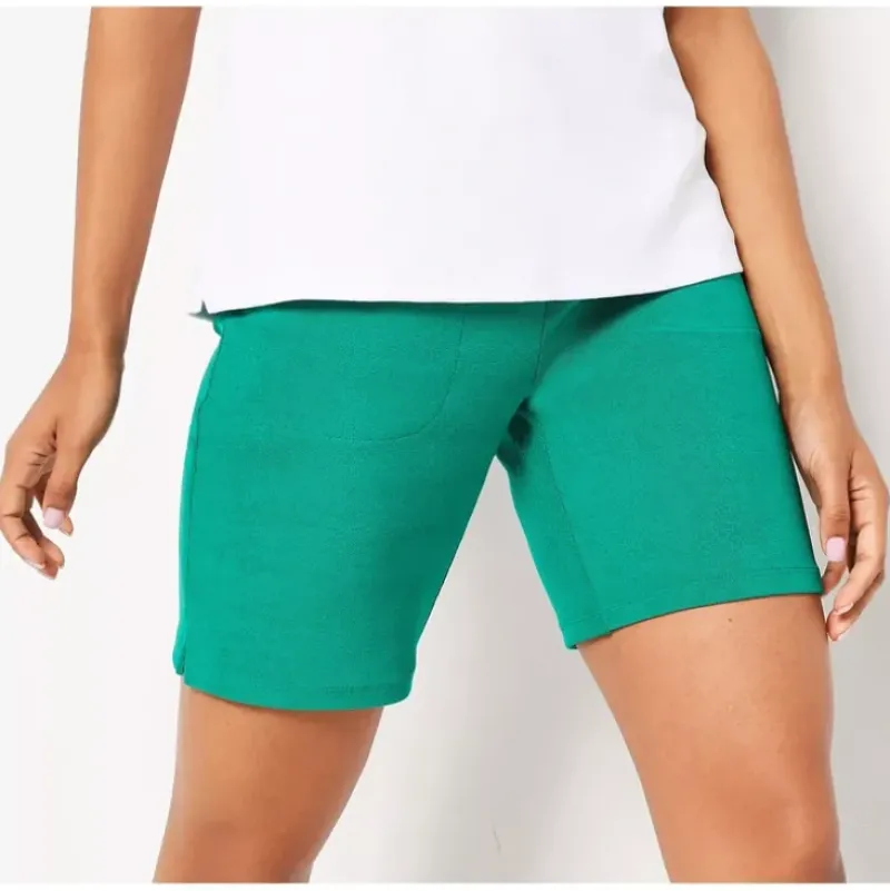 Active Knit Terry Regular Pull On Shorts - a world of fashionable women's clothing, including a wide selection of dresses and trendy accessories.> Best