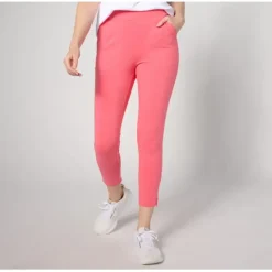 Active Petite Duo Stretch Crop Leg Pant with Zipper - a world of fashionable women's clothing, including a wide selection of dresses and trendy accessories.< Fashion