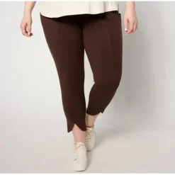 Active Petite Duo Stretch Slim-Leg Crop Pants - a world of fashionable women's clothing, including a wide selection of dresses and trendy accessories.< Fashion