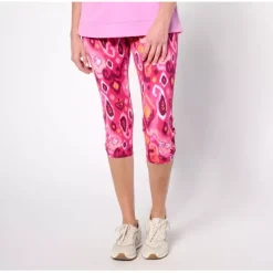 Active Reg Printed Duo Stretch Capri Legging - a world of fashionable women's clothing, including a wide selection of dresses and trendy accessories.< Fashion