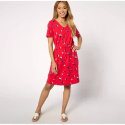 Active_Regular Americana Favorite Jersey Dress - a world of fashionable women's clothing, including a wide selection of dresses and trendy accessories.> Shop