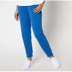 Active Regular French Terry Slim Straight Ankle Pant - a world of fashionable women's clothing, including a wide selection of dresses and trendy accessories.< Fashion