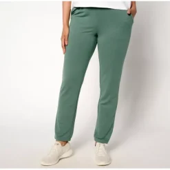 Active Regular Soft Blend Knit Slim Straight Ankle Pant - a world of fashionable women's clothing, including a wide selection of dresses and trendy accessories.< Fashion
