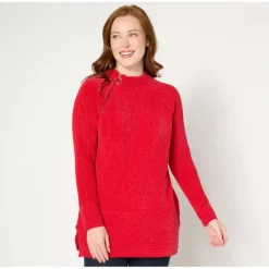 Adaptive Archives Chenille Tunic Sweater - a world of fashionable women's clothing, including a wide selection of dresses and trendy accessories.> Cheap