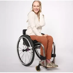Adaptive Comfy Knit Slim Ankle Wheelchair Pant - a world of fashionable women's clothing, including a wide selection of dresses and trendy accessories.< Fashion