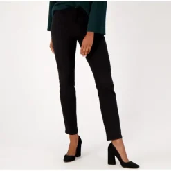 All Worthy Hunter McGrady Petite Black Signature Stretch Jeans - a world of fashionable women's clothing, including a wide selection of dresses and trendy accessories.< Shop All