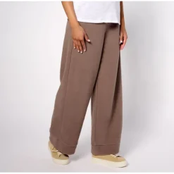 Anybody Lounge Polar Fleece Pull On Wide Leg Pant - a world of fashionable women's clothing, including a wide selection of dresses and trendy accessories.< Fashion