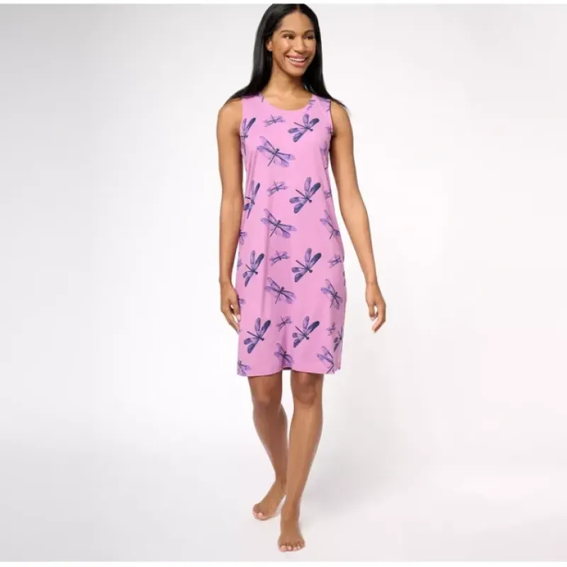 AnyBody Lush Jersey Lounge Dress - a world of fashionable women's clothing, including a wide selection of dresses and trendy accessories.< Dresses