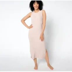Barefoot Dreams CozyChic Ultra Lite Ribbed Maxi Dress - a world of fashionable women's clothing, including a wide selection of dresses and trendy accessories.< Dresses