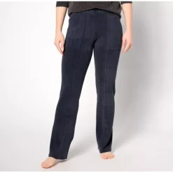 Barefoot Dreams Pet CozyChic Lite Ribbed Pintuck Pants - a world of fashionable women's clothing, including a wide selection of dresses and trendy accessories.> Flash Sale
