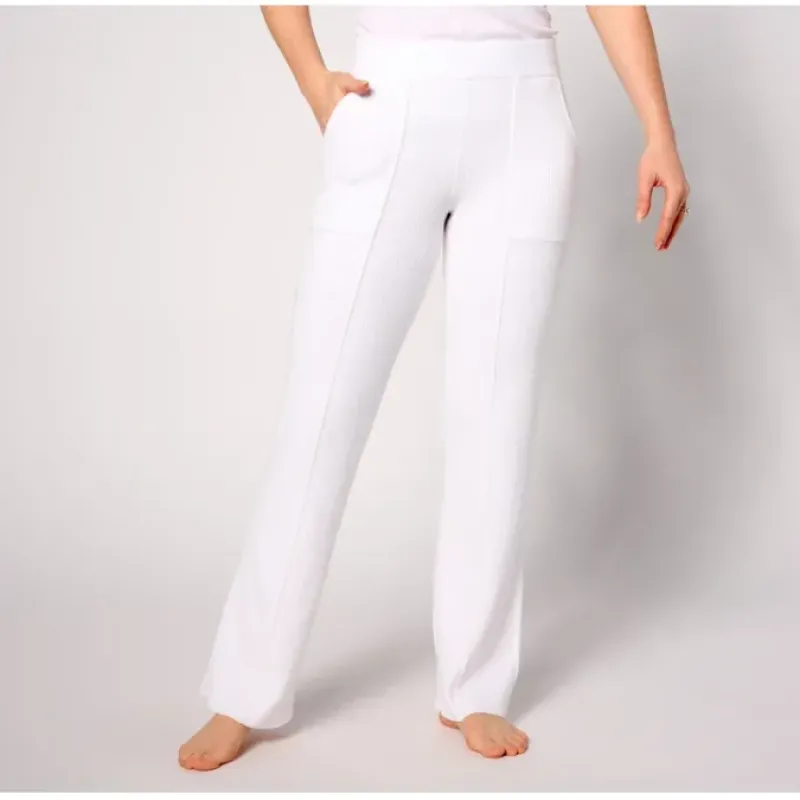 Barefoot Dreams Regular CozyChic Ultra Lite Ribbed Pintuck Pants - a world of fashionable women's clothing, including a wide selection of dresses and trendy accessories.< Dresses
