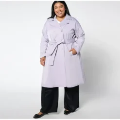 BEAUTIFUL by Lawrence Zarian Reg Pleated Trench Coat - a world of fashionable women's clothing, including a wide selection of dresses and trendy accessories.> Discount