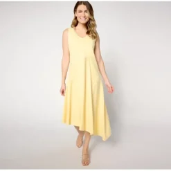 BEAUTIFUL by Lawrence Zarain Petite Asymmetric Hem Maxi Dress - a world of fashionable women's clothing, including a wide selection of dresses and trendy accessories.< Dresses