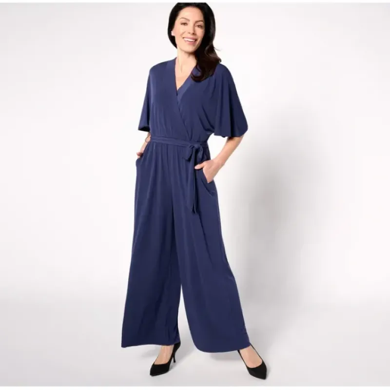 BEAUTIFUL by Lawrence Zarian The Garcelle Petite Jumpsuit - a world of fashionable women's clothing, including a wide selection of dresses and trendy accessories.< Dresses