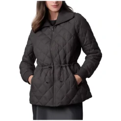 Bernardo Puffer Coat with Drawstring Waist - a world of fashionable women's clothing, including a wide selection of dresses and trendy accessories.> New