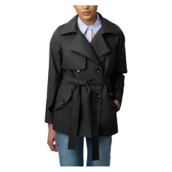 Bernardo Short Belted Packable Trench Coat - a world of fashionable women's clothing, including a wide selection of dresses and trendy accessories.> Fashion