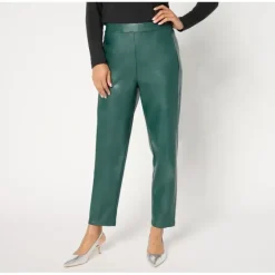 by Stacy London Regular Faux Leather Lantern Pant - a world of fashionable women's clothing, including a wide selection of dresses and trendy accessories.> New