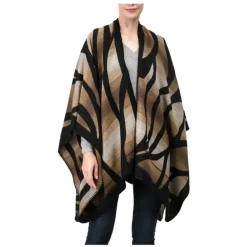 eUty by Glitzhome Uptown Downtown Poncho ShawlFashionWrap - a world of fashionable women's clothing, including a wide selection of dresses and trendy accessories.> Outlet