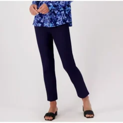 Isaac Mizrahi Live! Tall Pebble Knit Slim Leg Ankle Pant - a world of fashionable women's clothing, including a wide selection of dresses and trendy accessories.> Clearance