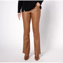 Jingle Belles by Kim Gravel Rebelleious Coated Festive Flare Pant - a world of fashionable women's clothing, including a wide selection of dresses and trendy accessories.> Clearance