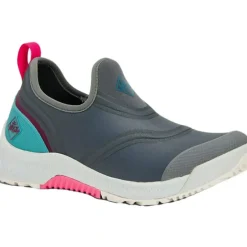 Muck Women's Grey Outscape Waterproof Slip On Sneaker - a world of fashionable women's clothing, including a wide selection of dresses and trendy accessories.> Shop