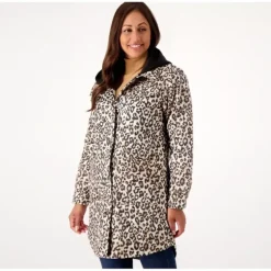 Nuage Mixed Quilted Coat with Scuba Hood - a world of fashionable women's clothing, including a wide selection of dresses and trendy accessories.> Flash Sale