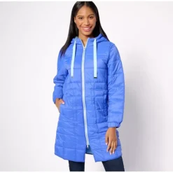 Nuage Square Quilted Coat with Side Snap Detail Hem - a world of fashionable women's clothing, including a wide selection of dresses and trendy accessories.> Cheap