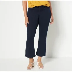 NYDJ Fiona Uplift Slim Flare Ankle Jeans- Whimsical - a world of fashionable women's clothing, including a wide selection of dresses and trendy accessories.> Store