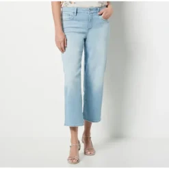 NYDJ Relaxed Piper Crop Jeans- Hollander - a world of fashionable women's clothing, including a wide selection of dresses and trendy accessories.> Clearance