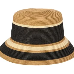 San Diego Hat Co. Ultrabraid Striped Bucket Hat - a world of fashionable women's clothing, including a wide selection of dresses and trendy accessories.< Hat