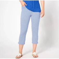 Susan Graver Weekend Petite Premium Stretch Ava Capri Pants - a world of fashionable women's clothing, including a wide selection of dresses and trendy accessories.< Shop All