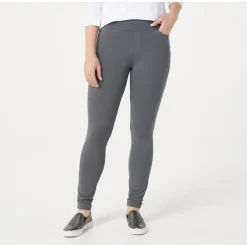 Susan Graver Weekend Petite Premium Stretch Ankle Leggings - a world of fashionable women's clothing, including a wide selection of dresses and trendy accessories.> Online