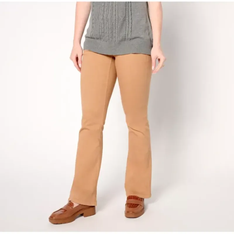 Tall Easy Stretch Full Length Baby Boot Pant - a world of fashionable women's clothing, including a wide selection of dresses and trendy accessories.< Fashion