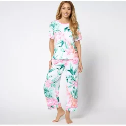 Tommy Bahama Relax Cropped Pant Pajama Set - a world of fashionable women's clothing, including a wide selection of dresses and trendy accessories.< Fashion