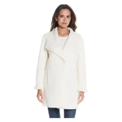 Weatherproof Reversible Knit-to-Sherpa Cozy Coatigan - a world of fashionable women's clothing, including a wide selection of dresses and trendy accessories.> Flash Sale