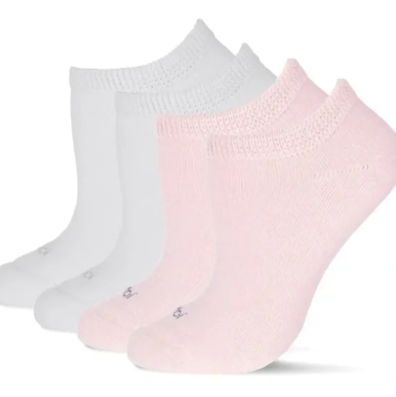 Wellfit by Memoi 2-Pack Diabetic Full CushionLow-Cut Socks - a world of fashionable women's clothing, including a wide selection of dresses and trendy accessories.> Cheap