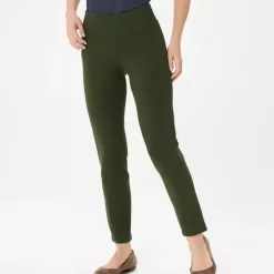 Women with Control Petite Slim Leg Ankle Pants w/ Waist Seams - a world of fashionable women's clothing, including a wide selection of dresses and trendy accessories.< Fashion