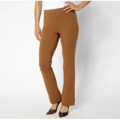 Women With Control Petite Knit Flare Pant - a world of fashionable women's clothing, including a wide selection of dresses and trendy accessories.< Dresses
