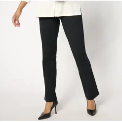 Women With Control Petite Tummy Control Baby Bell Pants - a world of fashionable women's clothing, including a wide selection of dresses and trendy accessories.< Shop All