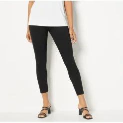 Women with Control Petite St. Tropez Twill Legging - a world of fashionable women's clothing, including a wide selection of dresses and trendy accessories.< Shop All