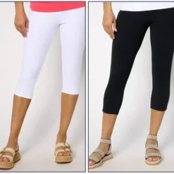 Women with Control Petite Set of 2 Capri and Pedal Pusher - a world of fashionable women's clothing, including a wide selection of dresses and trendy accessories.< Shop All