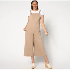 Women with Control Petite Prime Stretch 2 Denim Overalls w/ Tee - a world of fashionable women's clothing, including a wide selection of dresses and trendy accessories.< Shop All