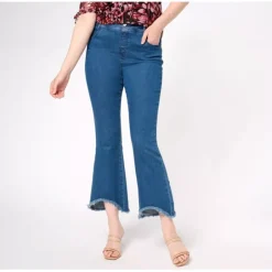 Women With Control Regular Wonder Denim Kick Flare Jeans - a world of fashionable women's clothing, including a wide selection of dresses and trendy accessories.< Shop All