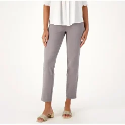 Women With Control Regular Cotton Jersey Pull On Slim Pants - a world of fashionable women's clothing, including a wide selection of dresses and trendy accessories.< Fashion