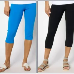 Women With Control Regular Set of 2 Capri and Pedal Pusher - a world of fashionable women's clothing, including a wide selection of dresses and trendy accessories.< Shop All