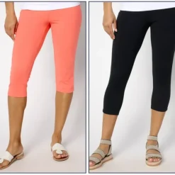 Women With Control Tall Set of 2 Capri and Pedal Pusher - a world of fashionable women's clothing, including a wide selection of dresses and trendy accessories.< Shop All