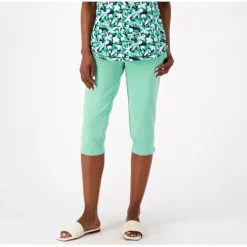 Women With Control Tall Tummy Control Pedal Pushers - a world of fashionable women's clothing, including a wide selection of dresses and trendy accessories.< Shop All