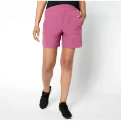 zuda Textured Stretch Woven Bermuda Short - a world of fashionable women's clothing, including a wide selection of dresses and trendy accessories.< Shop All